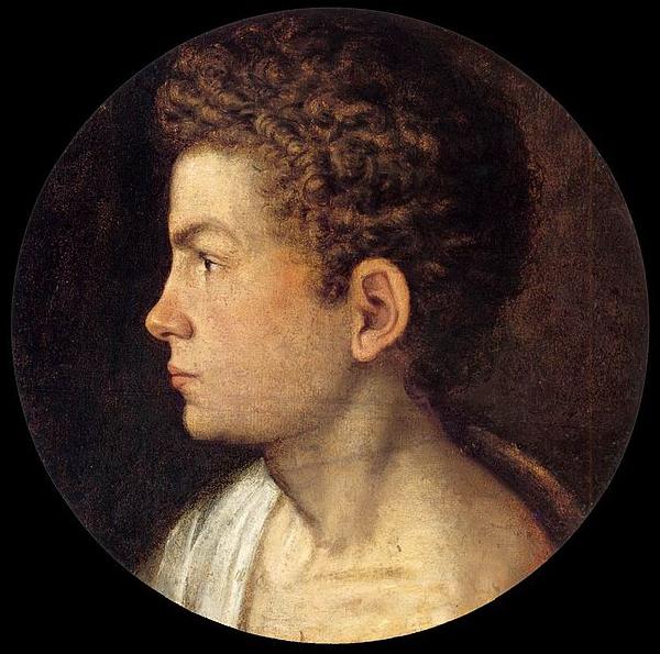 Giovanni Paolo Lomazzo Self-portrait Sweden oil painting art